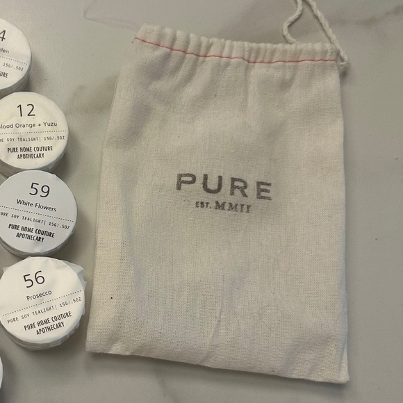 PURE HOME COUTURE - 12 Assorted Scent Tea Lights in Bag - Picture 3 of 12